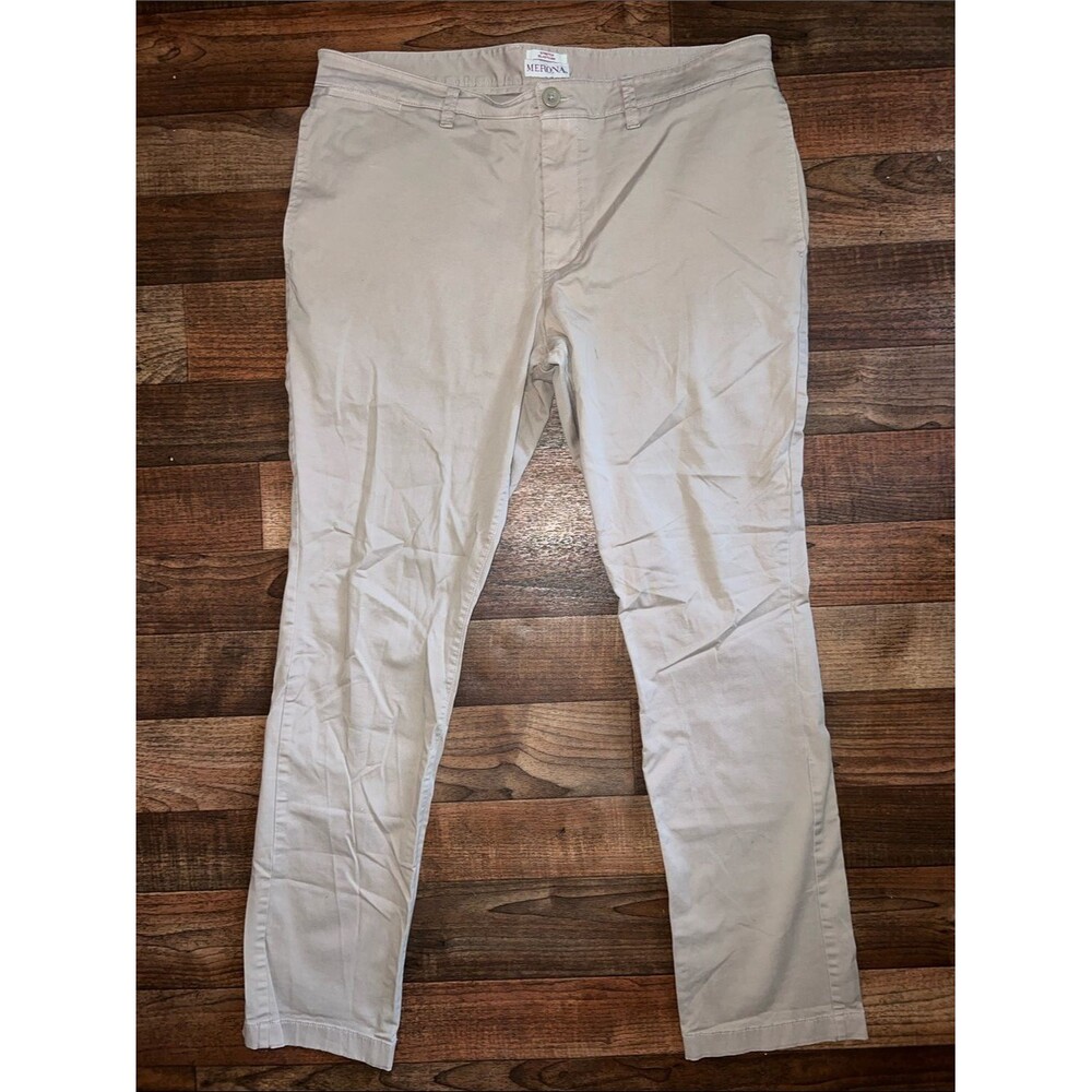 Merona Men's Tan Slim Straight Chinos
